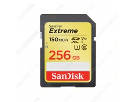 SanDisk Extreme SDHC UHS-I U3 150MB/s 256GB - SDSDXV5